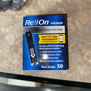 ReliOn Premier Blood Glucose Test Strips